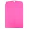 JAM Paper 9" x 12" Ultra Fuchsia Hot Pink Clasp Closure Catalog Envelopes, 100ct.